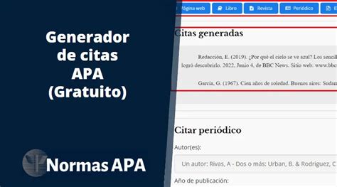 apa citar generador|Generador de Citas APA Gratuito [Actualización 2024]。